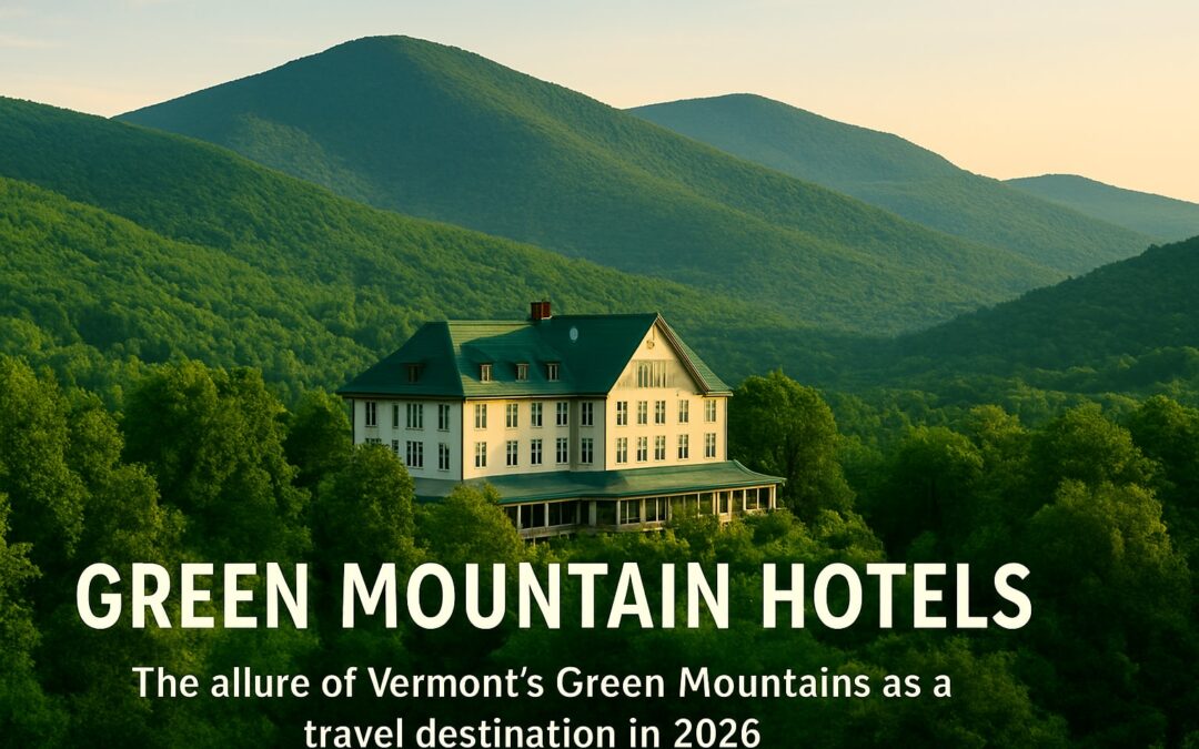 9 Stunning Green Mountain Hotels to Book in 2026